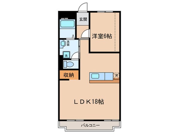 東和ﾊｲﾂの物件間取画像